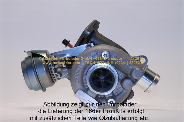 Schlütter Turbolader 166-00640 - Турбина, компрессор autodnr.net