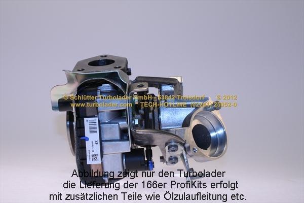 Schlütter Turbolader 166-00626 - Компресор, наддув autocars.com.ua