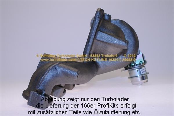 Schlütter Turbolader 166-00730 - Компресор, наддув autocars.com.ua