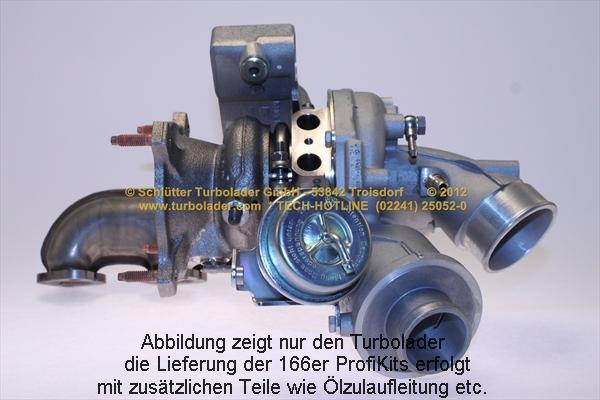 Schlütter Turbolader PRO-00750 - Компресор, наддув autocars.com.ua