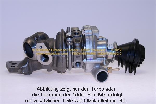 Schlütter Turbolader 166-00775 - Компресор, наддув autocars.com.ua