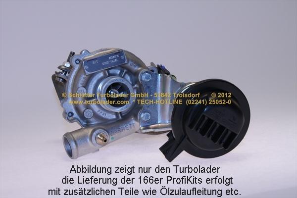 Schlütter Turbolader 166-00775 - Компресор, наддув autocars.com.ua