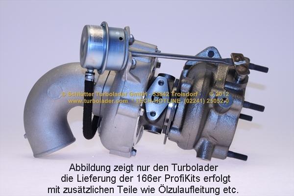 Schlütter Turbolader 166-00835 - Компресор, наддув autocars.com.ua