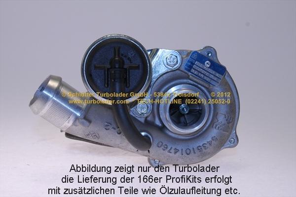 Schlütter Turbolader 166-00855 - Компресор, наддув autocars.com.ua