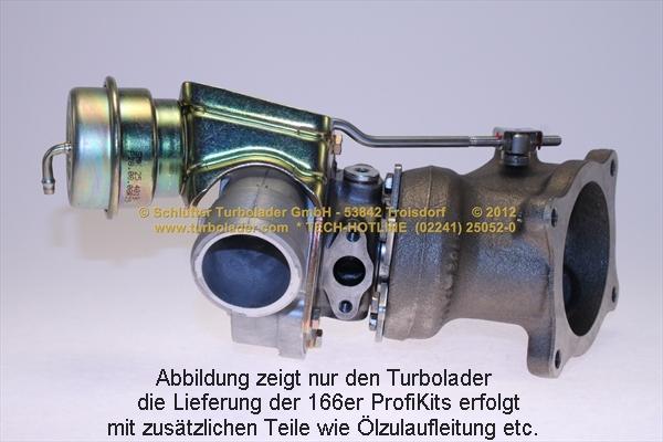 Schlütter Turbolader 166-00900 - Компресор, наддув autocars.com.ua