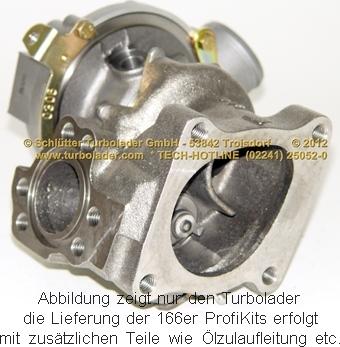 Schlütter Turbolader 166-00910 - Компресор, наддув autocars.com.ua