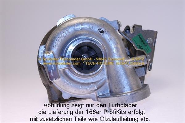 Schlütter Turbolader 166-00930 - Компресор, наддув autocars.com.ua