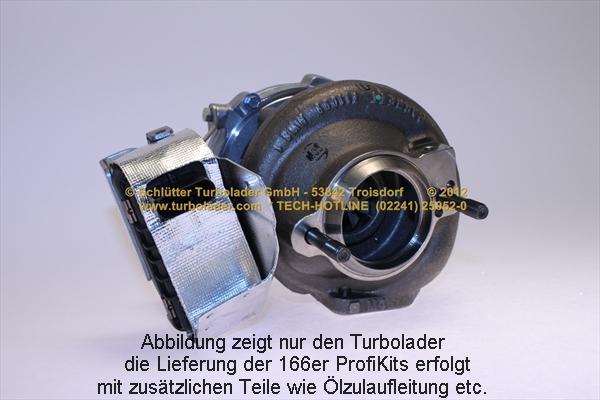 Schlütter Turbolader 166-00930 - Компресор, наддув autocars.com.ua