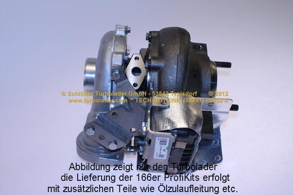 Schlütter Turbolader 166-00930 - Турбина, компрессор autodnr.net