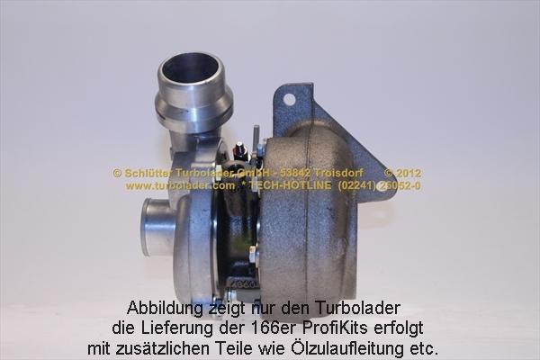 Schlütter Turbolader 166-00955 - Турбина, компрессор autodnr.net