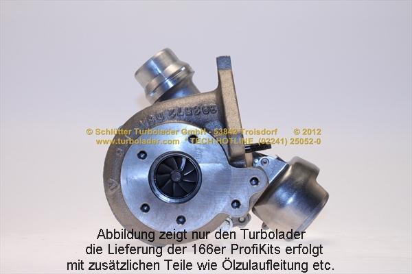 Schlütter Turbolader 166-00955 - Турбина, компрессор autodnr.net