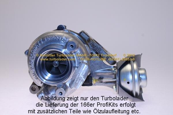 Schlütter Turbolader 166-01035 - Компресор, наддув autocars.com.ua