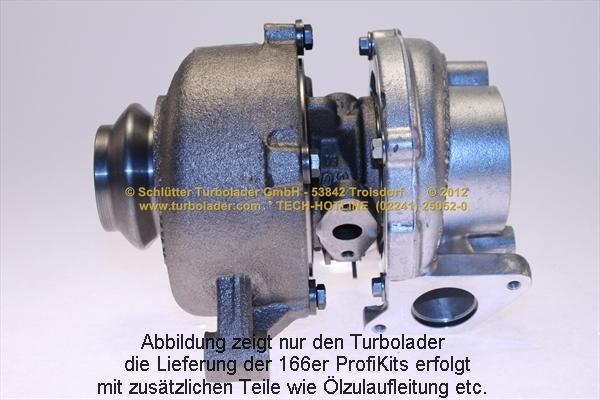 Schlütter Turbolader 166-01035 - Турбина, компрессор autodnr.net