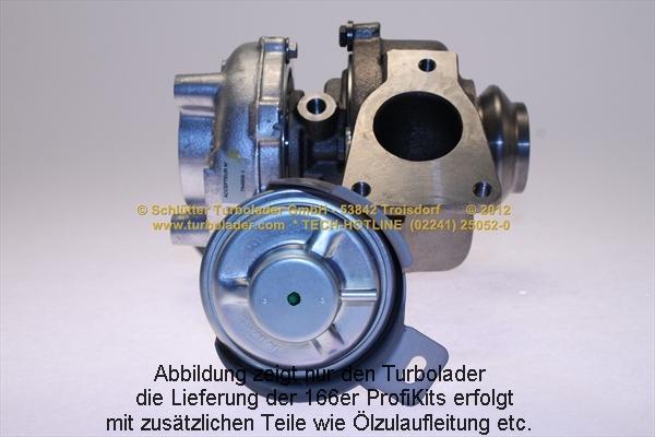 Schlütter Turbolader 166-01035 - Турбина, компрессор autodnr.net