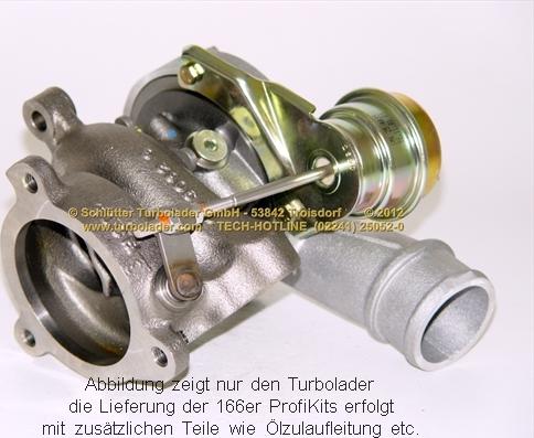 Schlütter Turbolader PRO-01090 - Компресор, наддув autocars.com.ua