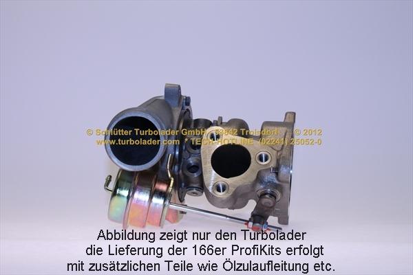 Schlütter Turbolader PRO-01100 - Компресор, наддув autocars.com.ua