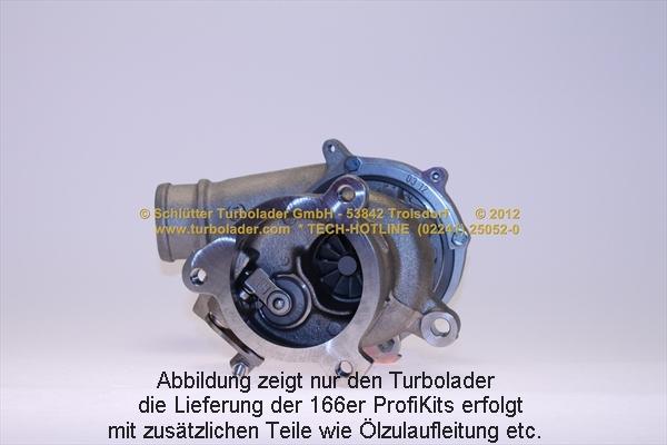 Schlütter Turbolader PRO-01100 - Компресор, наддув autocars.com.ua