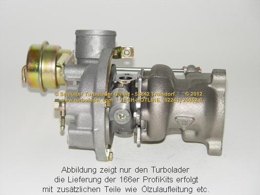 Schlütter Turbolader PRO-01130 - Компресор, наддув autocars.com.ua