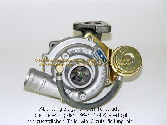 Schlütter Turbolader 166-01465 - Турбина, компрессор autodnr.net
