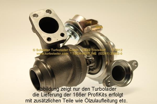 Schlütter Turbolader PRO-01672 - Компресор, наддув autocars.com.ua