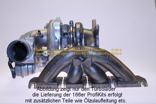 Schlütter Turbolader 166-09330 - Компресор, наддув autocars.com.ua