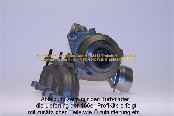 Schlütter Turbolader PRO-02780 - Компресор, наддув autocars.com.ua