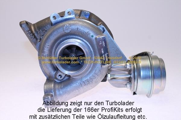 Schlütter Turbolader PRO-02310 - Компресор, наддув autocars.com.ua