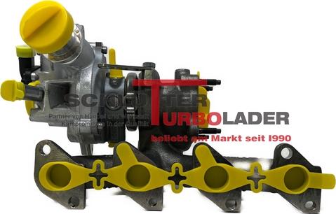 Schlütter Turbolader 166-02319 - Компресор, наддув autocars.com.ua