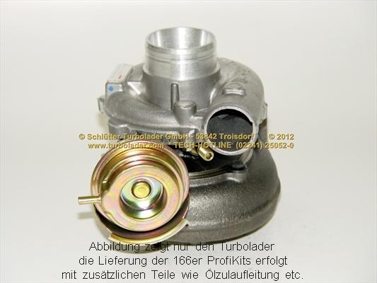 Schlütter Turbolader PRO-02340 - Компресор, наддув autocars.com.ua