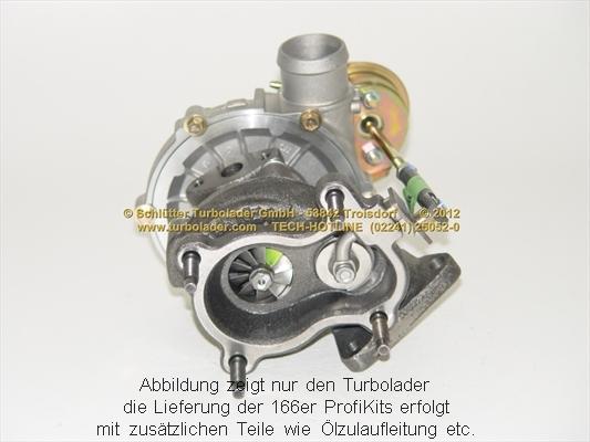 Schlütter Turbolader 166-02350 - Турбина, компрессор autodnr.net