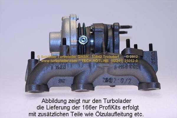 Schlütter Turbolader 166-02420EOL - Компресор, наддув autocars.com.ua