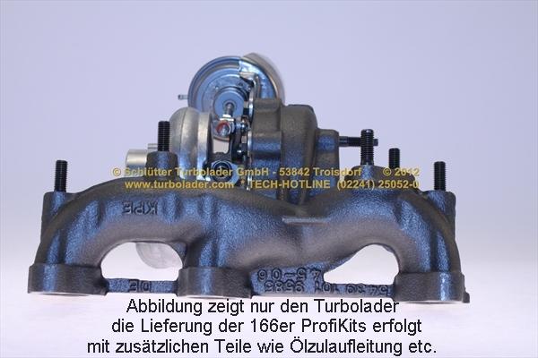 Schlütter Turbolader 166-02480 - Турбина, компрессор autodnr.net