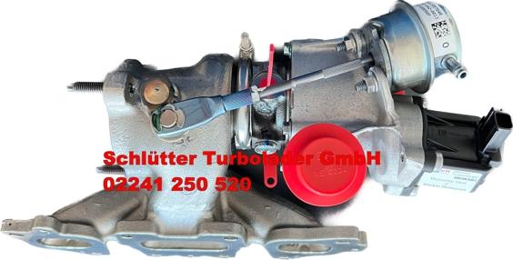 Schlütter Turbolader 166-02516 - Компресор, наддув autocars.com.ua