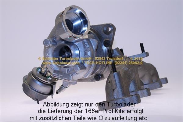 Schlütter Turbolader 166-02590 - Компресор, наддув autocars.com.ua