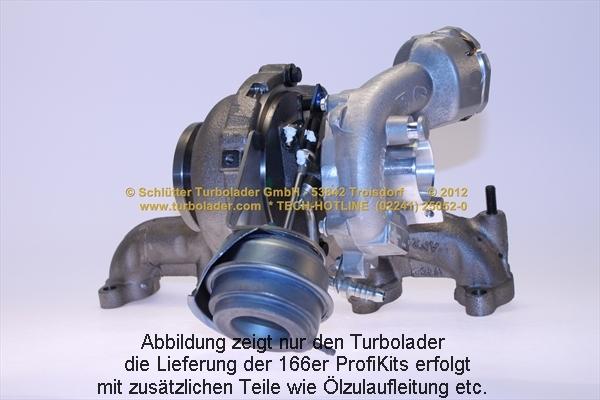 Schlütter Turbolader 166-02590 D - Турбина, компрессор autodnr.net