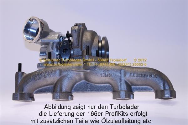 Schlütter Turbolader 166-02590 D - Турбина, компрессор autodnr.net