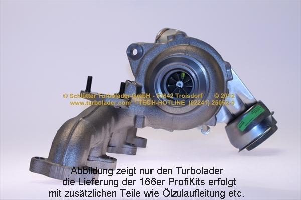 Schlütter Turbolader 166-02590 D - Турбина, компрессор autodnr.net