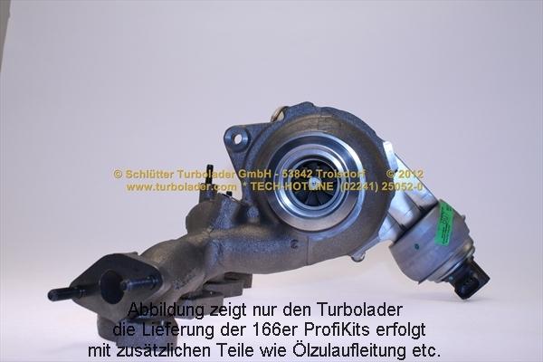 Schlütter Turbolader 166-02670EOL - Турбина, компрессор autodnr.net