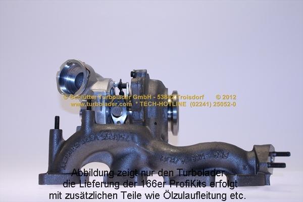 Schlütter Turbolader 166-02670EOL - Турбина, компрессор autodnr.net