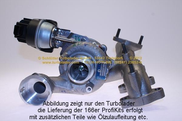 Schlütter Turbolader 166-02730 - Турбина, компрессор autodnr.net