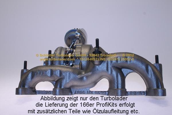 Schlütter Turbolader 166-02730 - Турбина, компрессор autodnr.net