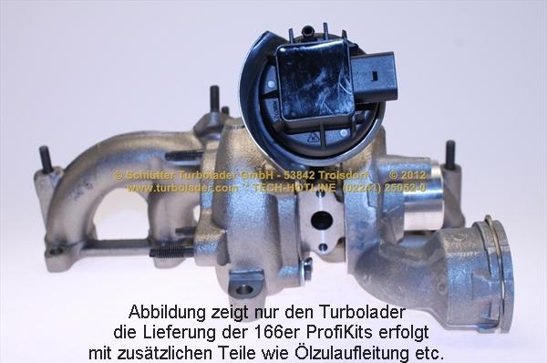 Schlütter Turbolader 166-02730 - Турбина, компрессор autodnr.net