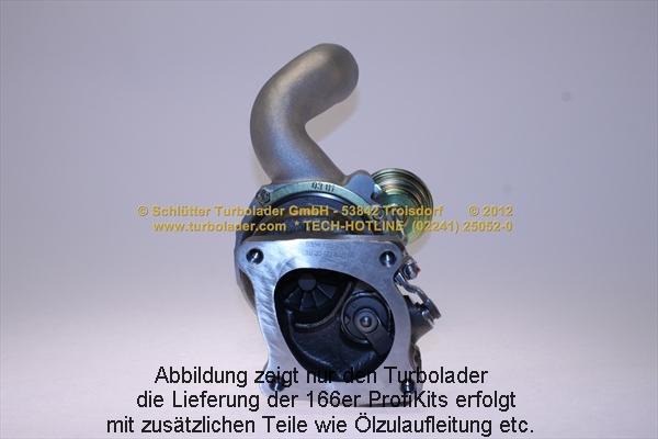 Schlütter Turbolader 166-02746 - Компресор, наддув autocars.com.ua