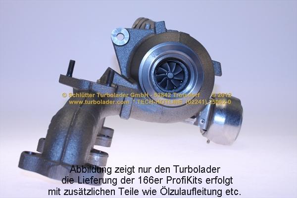 Schlütter Turbolader 166-02791 - Турбина, компрессор autodnr.net