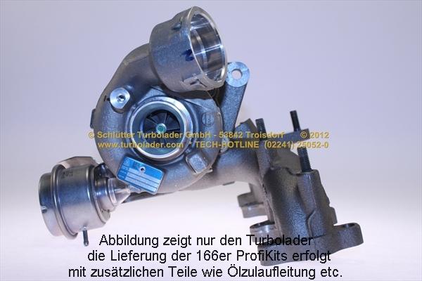 Schlütter Turbolader 166-02791 - Турбина, компрессор autodnr.net