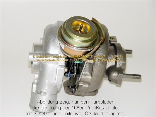 Schlütter Turbolader PRO-03001 - Компресор, наддув autocars.com.ua