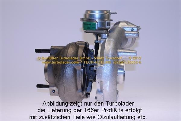 Schlütter Turbolader PRO-06011EOL - Компресор, наддув autocars.com.ua