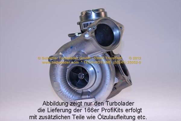 Schlütter Turbolader 166-06011 - Компресор, наддув autocars.com.ua