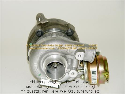 Schlütter Turbolader PRO-04025 D - Компресор, наддув autocars.com.ua