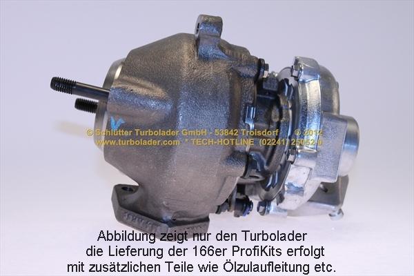 Schlütter Turbolader 166-04045EOL - Компресор, наддув autocars.com.ua